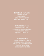 Harmony Heart + Soul Alignment Spray 4 oz