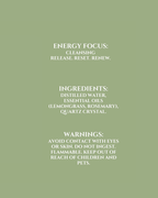 Purity Energy Clearing Spray 4 oz