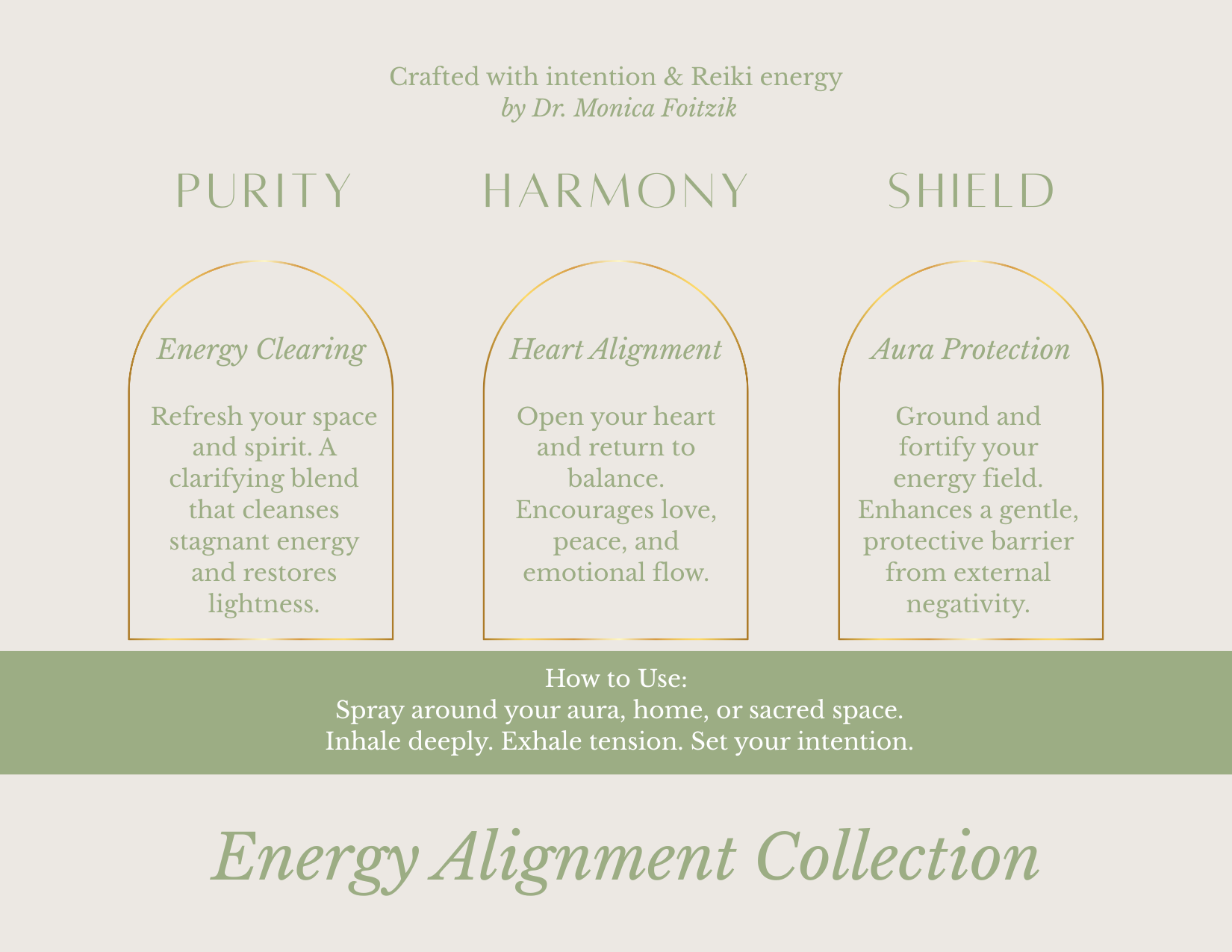 The Energy Alignment Trio